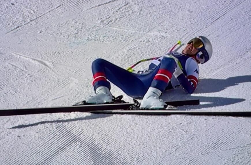 Lindsey Vonn's Crash Casts a Shadow Over Positive U.S. Highlights at the Winter Olympics