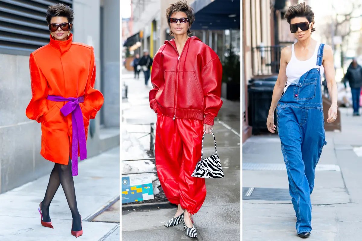 Lisa Rinna's Fun and Fashionable Outfits from Her Book Promo Tour