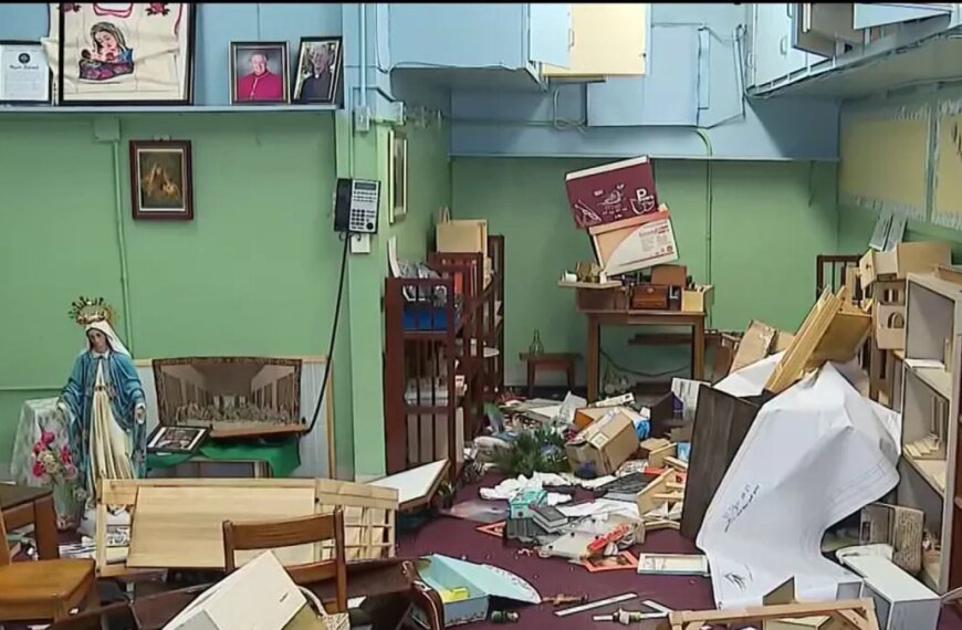 Long Beach Catholic School Faces Vandalism and Damage