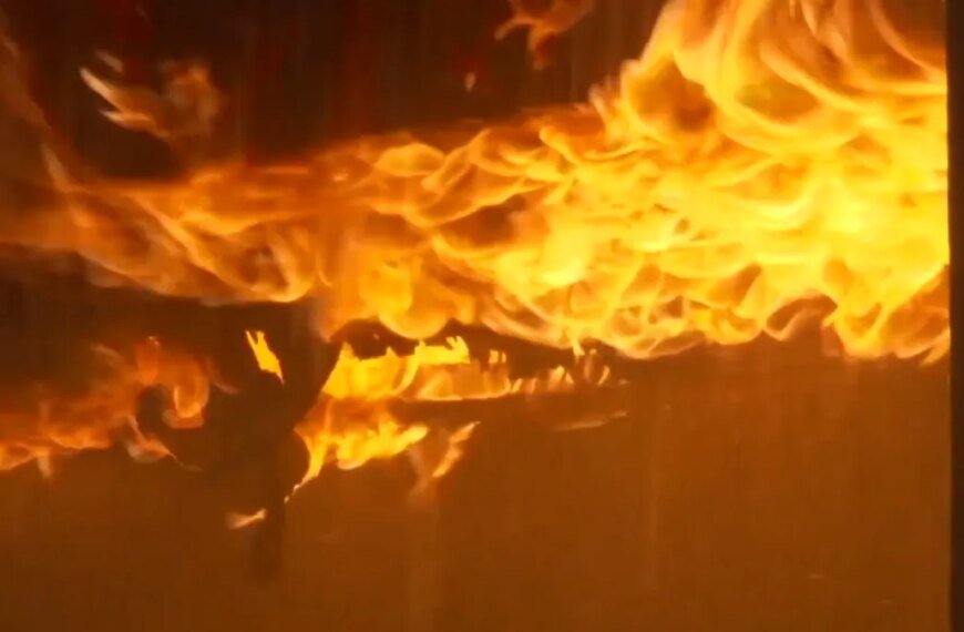 Long Beach Firefighters Rescue Resident from Blazing Home