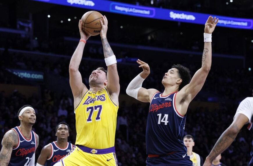 Luka Doncic Leads the Lakers to Victory Over the Clippers as Kawhi Leonard Exits Early