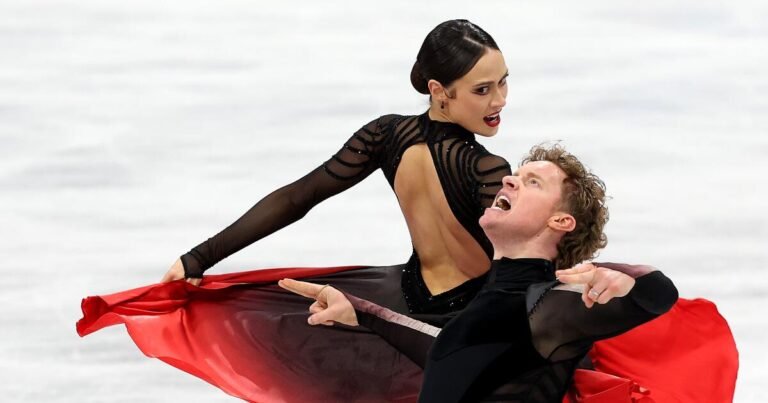 Madison Chock and Evan Bates Take Silver in Unexpected Ice Dance Outcome