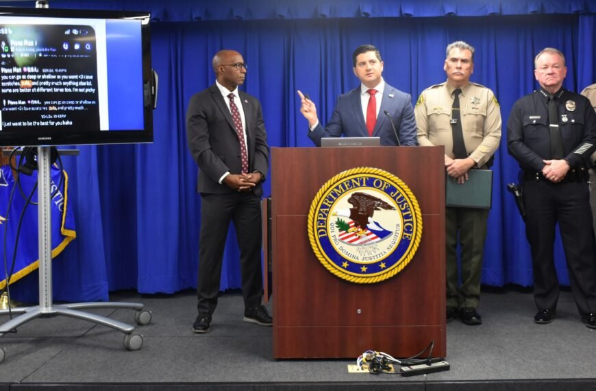 Man Connected to Violent Extremism Charged with Grooming 13-Year-Old Girl in California