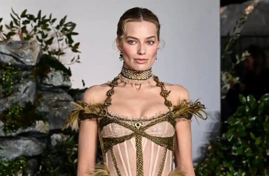 Margot Robbie’s Stunning Red Carpet Fashion: Naked Dresses, Sparkling Styles, and More