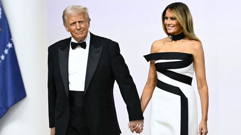 Melania Trump Aims for a Polished Look