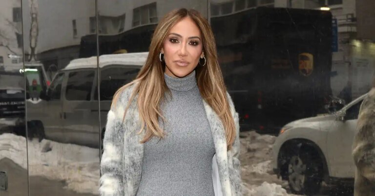 Melissa Gorga Shows How to Style a Knit Dress for a Cozy Yet Chic Look