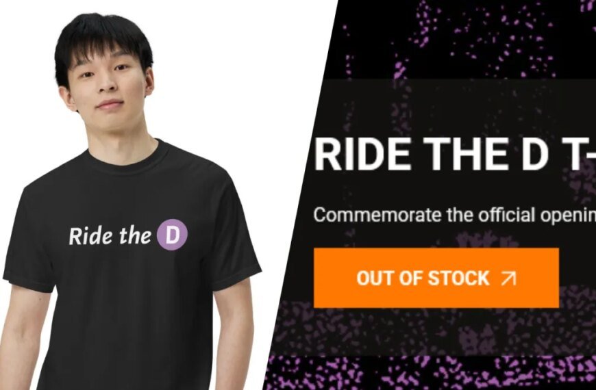 Metro's Popular 'Ride the D' T-Shirts Back in Stock for Upcoming Transit Celebration