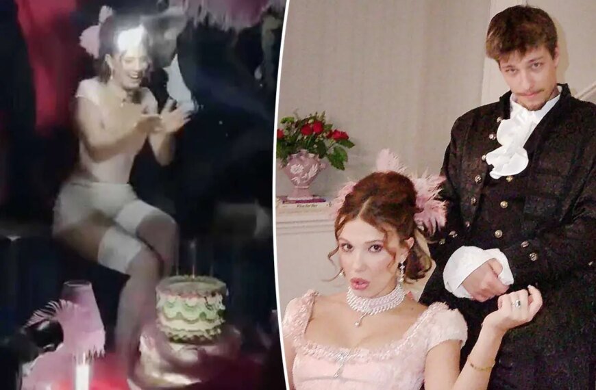 Millie Bobby Brown Celebrates Her 22nd Birthday with a Marie Antoinette Twist
