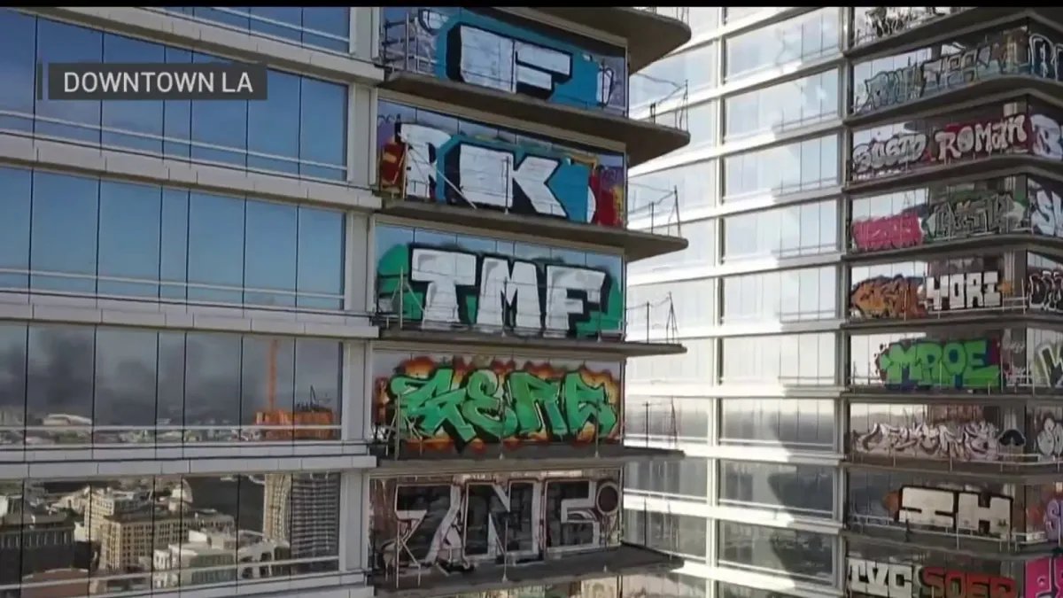 New Owners Take Over the Notorious Graffiti Tower in Downtown LA