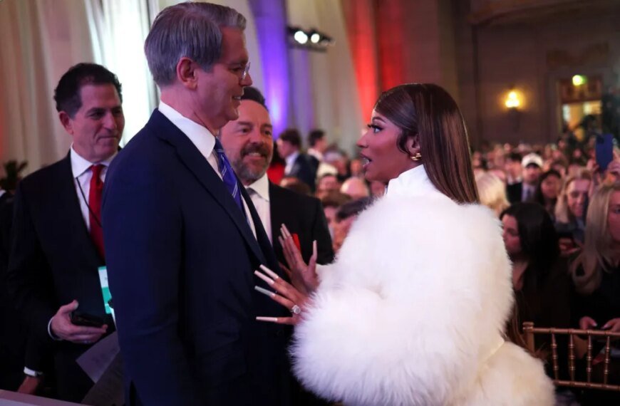 Nicki Minaj Joins Treasury Secretary Scott Bessent for a Fun Spin on 'Beez in the Trap' Trend