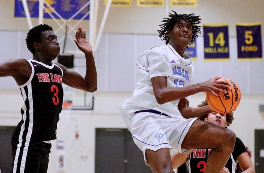 Palisades Boys' Basketball Team Wins City Section Open Division Championship with Help from the Popoola Twins