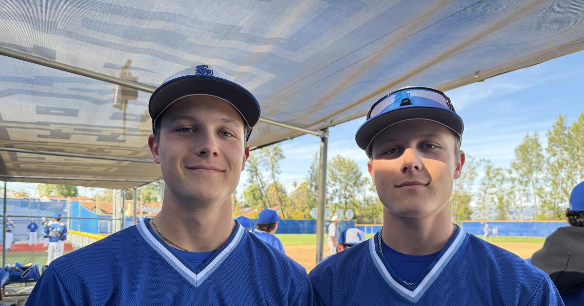 Prep Talk: Meet the December Twins of El Camino Real Who Love Baseball and Music