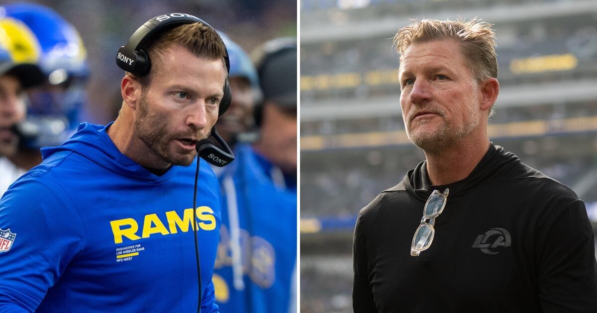 Rams Extend Contracts for Coach Sean McVay and General Manager Les Snead