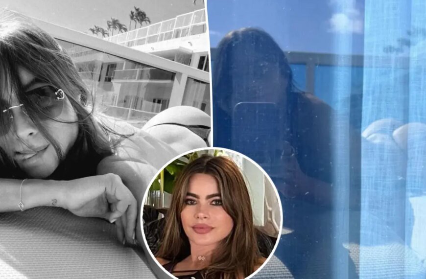 Sofia Vergara, 53, Enjoys a Fun Tropical Getaway in Stylish G-String Bikini Photos
