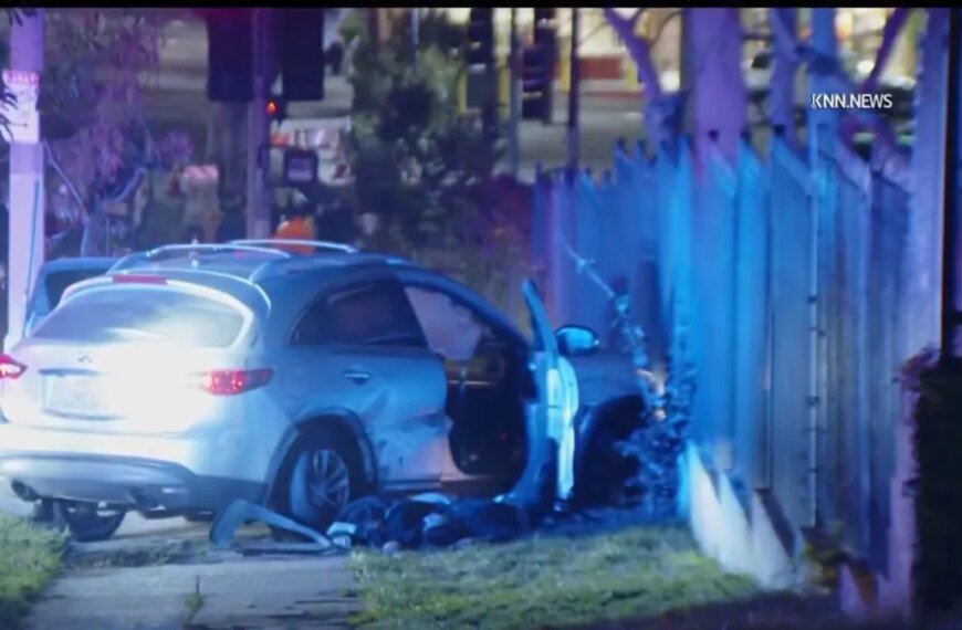 Suspects in Catalytic Converter Theft Crash While Fleeing in Los Feliz