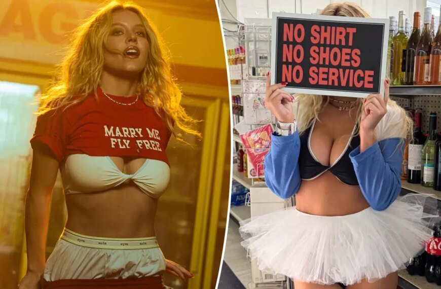 Sydney Sweeney Shares a Fun Preview of Her New Syrn Lingerie Collection Featuring a Bra and Tutu