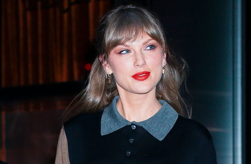 Taylor Swift Rocks a Chic Short Brunette Look with Nostalgic '90s Denim Cutoffs