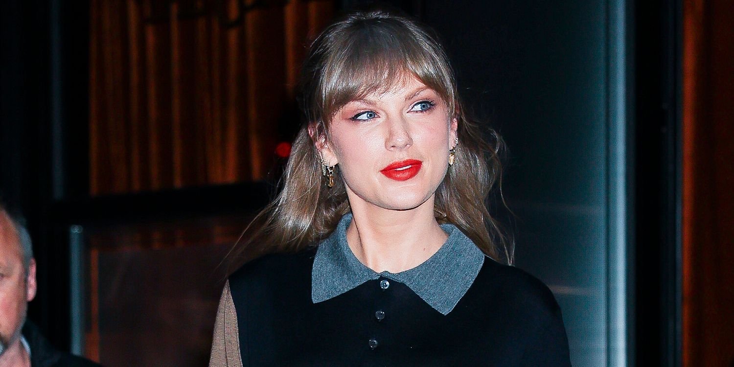 Taylor Swift Rocks a Chic Short Brunette Look with Nostalgic '90s Denim Cutoffs