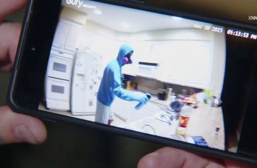 Tenants Claim Roommate Sprayed Strange Substance on Their Food Captured on Camera