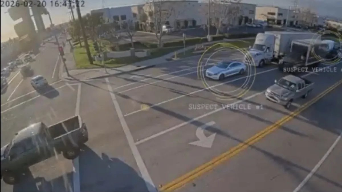 Thieves Break Into Truck at Chino Intersection After Cutting Trailer Lock