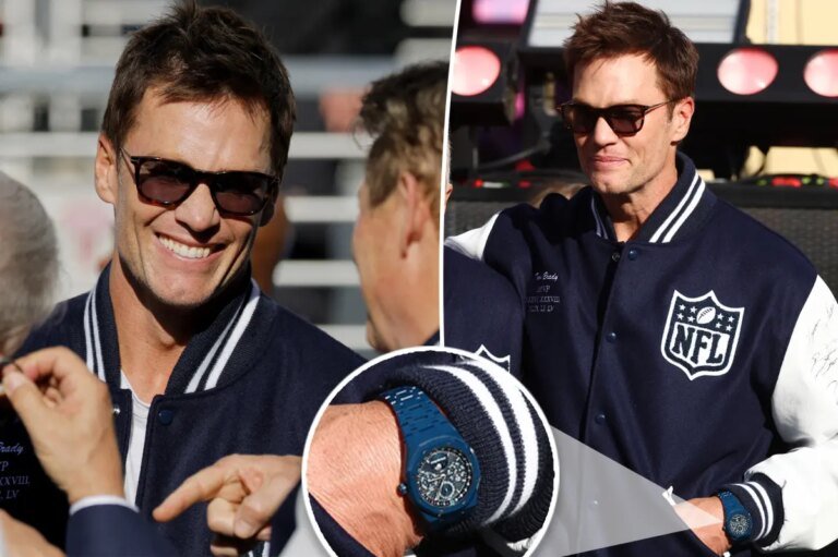Tom Brady Sports Stunning $500K Watch at the 2026 Super Bowl