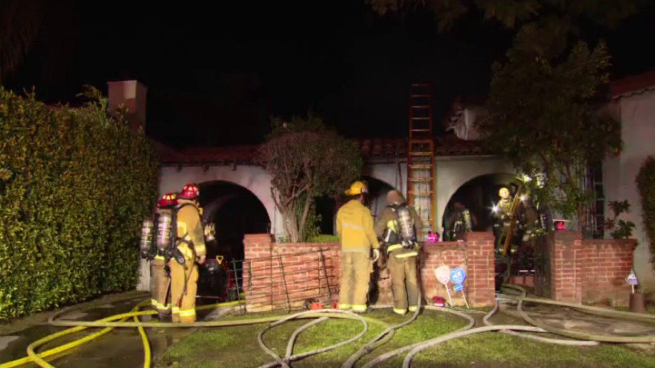 Tragic House Fire in Beverly Grove Claims Life of Elderly Man and Leaves His Wife Hospitalized