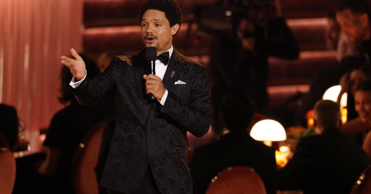 Trevor Noah's Last Grammys Monologue Humorously Comments on Nicki Minaj's MAGA Connections
