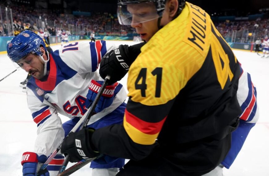 U.S. Men’s Hockey Clinches Unbeaten Record Against Germany in Winter Olympics Group Play