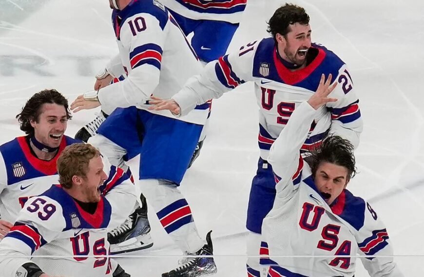 U.S. Wins First Olympic Gold in Men's Hockey Since the 'Miracle on Ice' by Beating Canada
