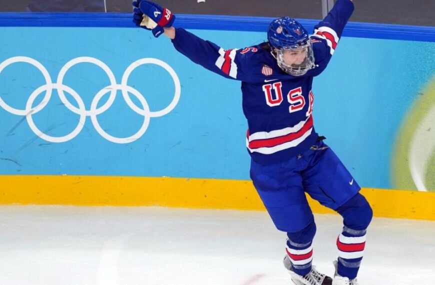 U.S. Women’s Hockey Team Triumphs Over Canada in Overtime for Olympic Gold