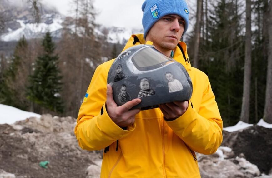 Ukrainian Olympian's Helmet Tribute to War Heroes Denied by IOC Appeals Board