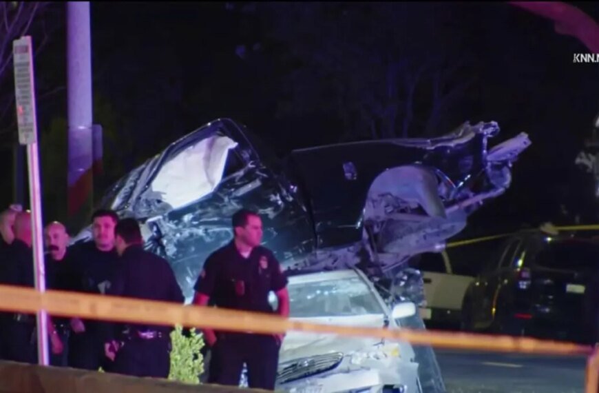 Violent Crash in Atwater Village Ends Pursuit