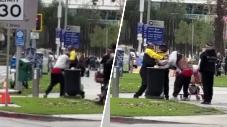 West Hollywood Security Ambassador and Homeless Man Engage in Confrontation: A Closer Look