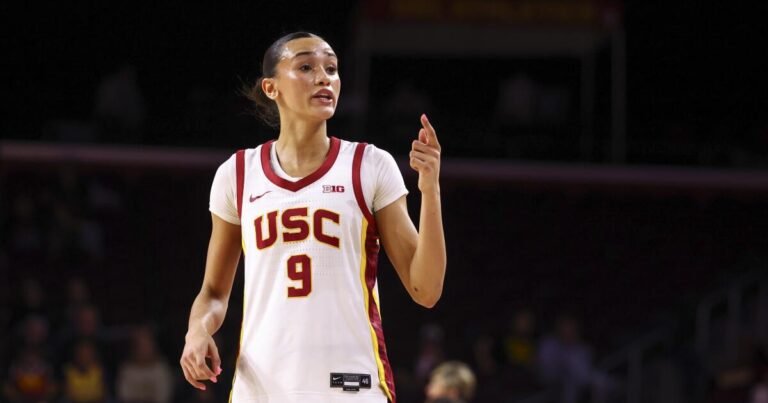 Why USC's Jazzy Davidson Stands Out as a Remarkable Freshman in College Basketball