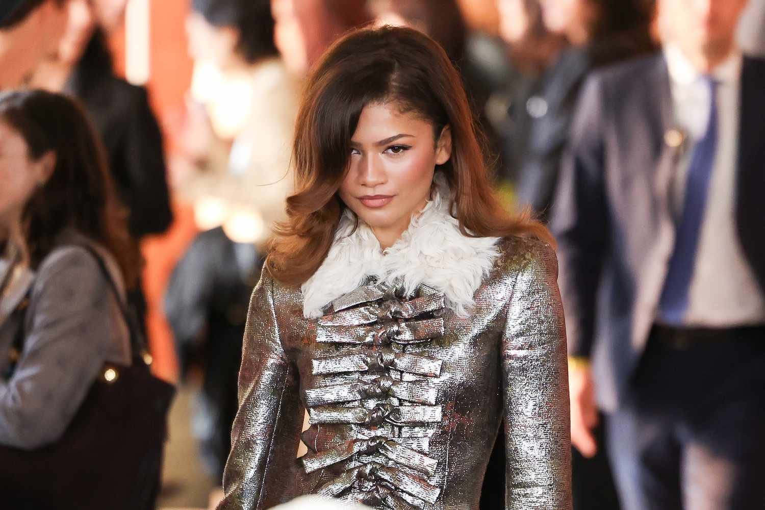 Zendaya Shows Off a Chic Pixie Cut in a Stylish Blazer