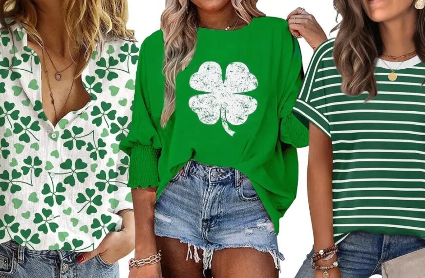 13 Adorable St. Patrick’s Day Tops on Amazon That You’ll Love – Starting at Just $8