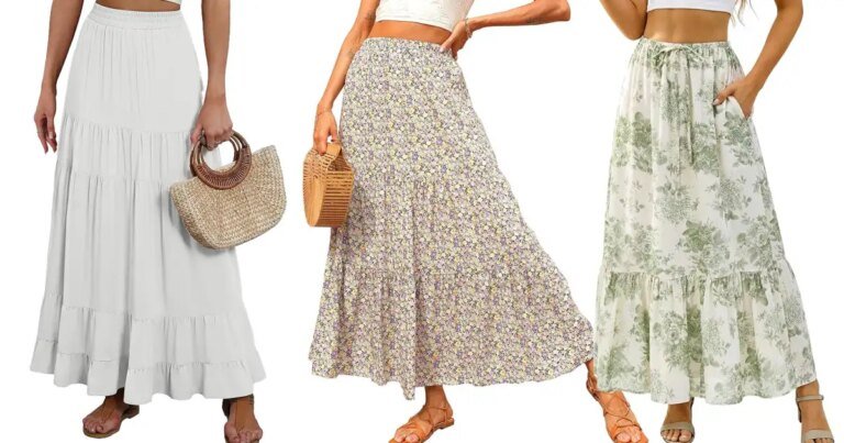 13 Stylish Maxi Skirts That Give Off Nantucket Vibes for Under $35