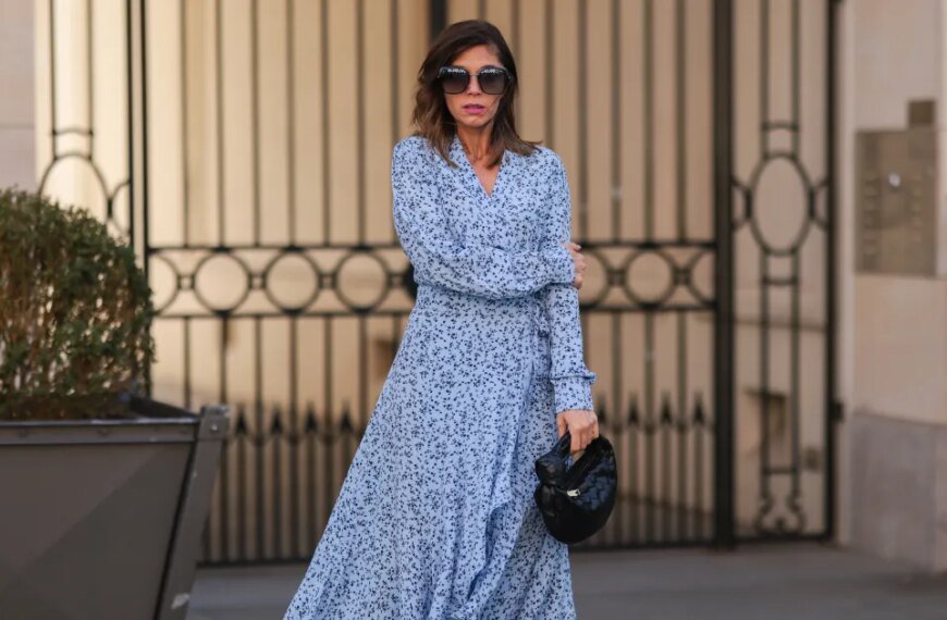 17 Stylish Wrap Dresses That Flatter and Help Hide Bloating