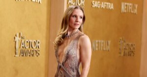 Kristen Bell Stuns in a Glamorous Sheer Dress at the 2026 SAG Actor Awards Red Carpet