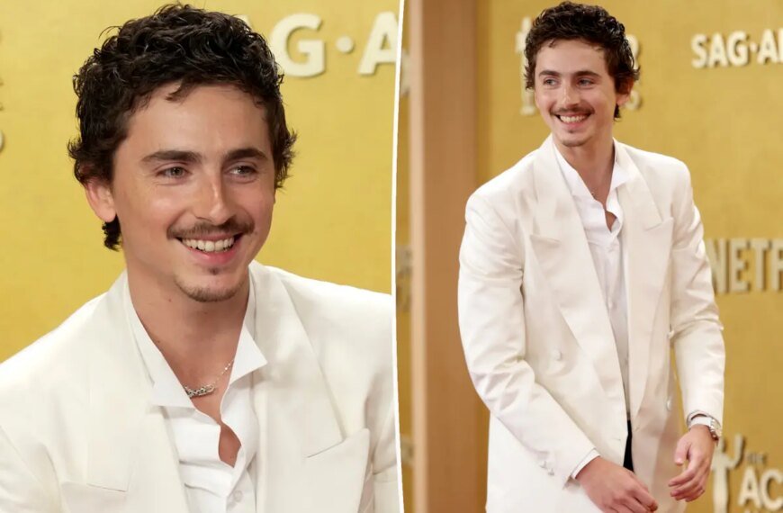 Is Timothée Chalamet’s Necklace a Tribute to Kylie Jenner?