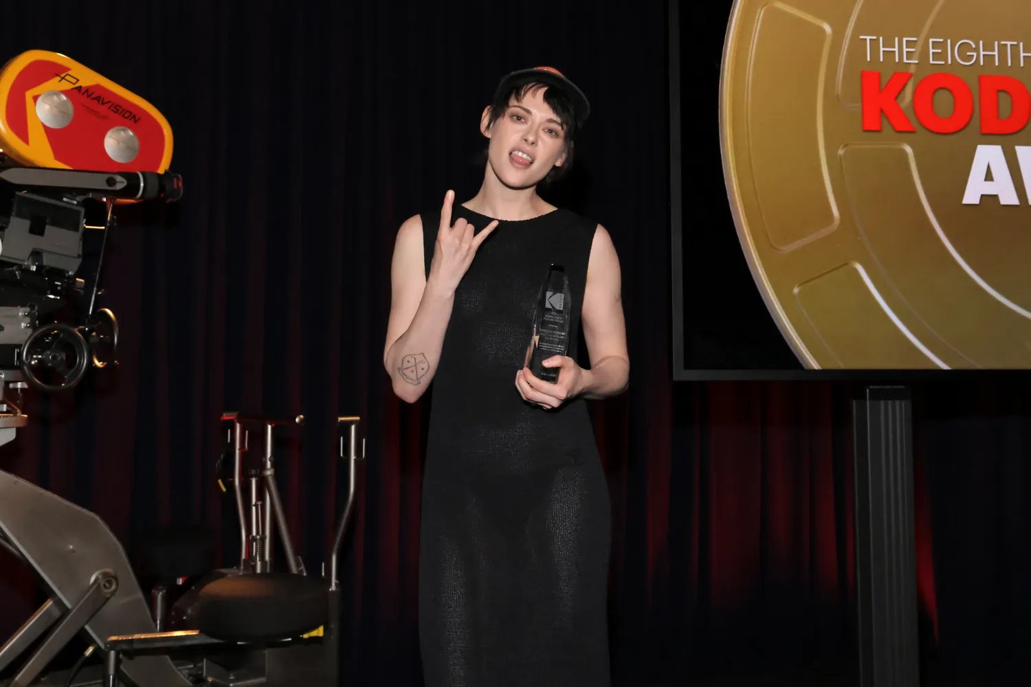 Kristen Stewart at the 2026 Kodak Film Awards.