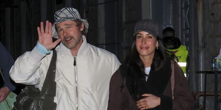 Brad Pitt and Ines de Ramon Share Sweet Moments and Stylish Accessories During Their Greece Getaway