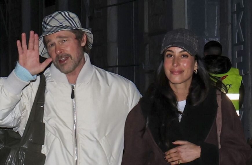 Brad Pitt and Ines de Ramon Share Sweet Moments and Stylish Accessories During Their Greece Getaway