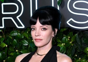 Lily Allen Sings ‘West End Girl’ While Wearing a Dress That Appears Inspired by Ex David Harbour's Receipts