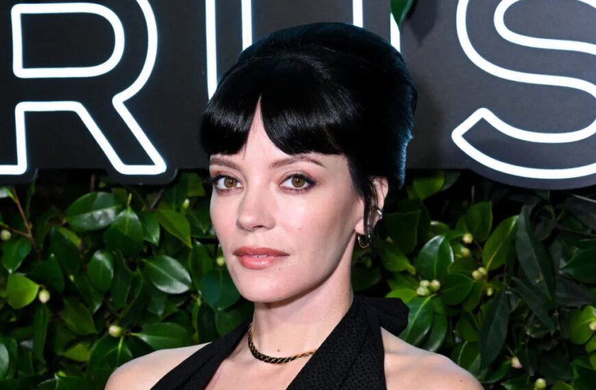 Lily Allen Sings ‘West End Girl’ While Wearing a Dress That Appears Inspired by Ex David Harbour's Receipts