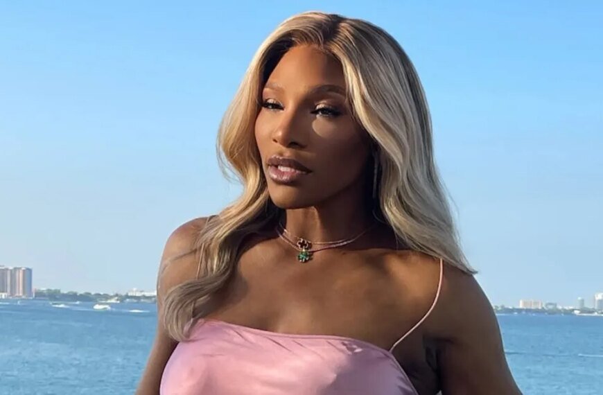 Serena Williams Embraces Confidence in a Silk Sunset Dress After Her Weight Loss Journey