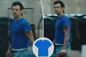 Harry Styles Rocks Hollywood's Favorite T-Shirt in His 'American Girls' Video