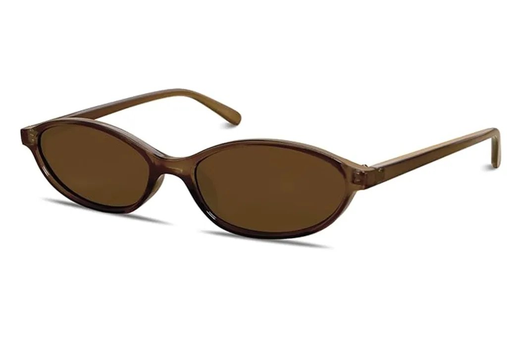 Guvivi Retro Oval Sunglasses