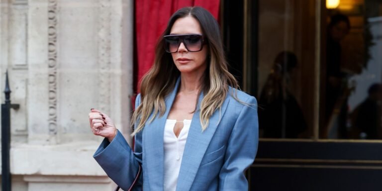 Victoria Beckham and David Showcase Effortless Style Together During a Family Day at Paris Fashion Week