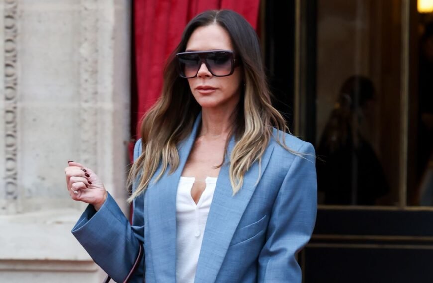 Victoria Beckham and David Showcase Effortless Style Together During a Family Day at Paris Fashion Week